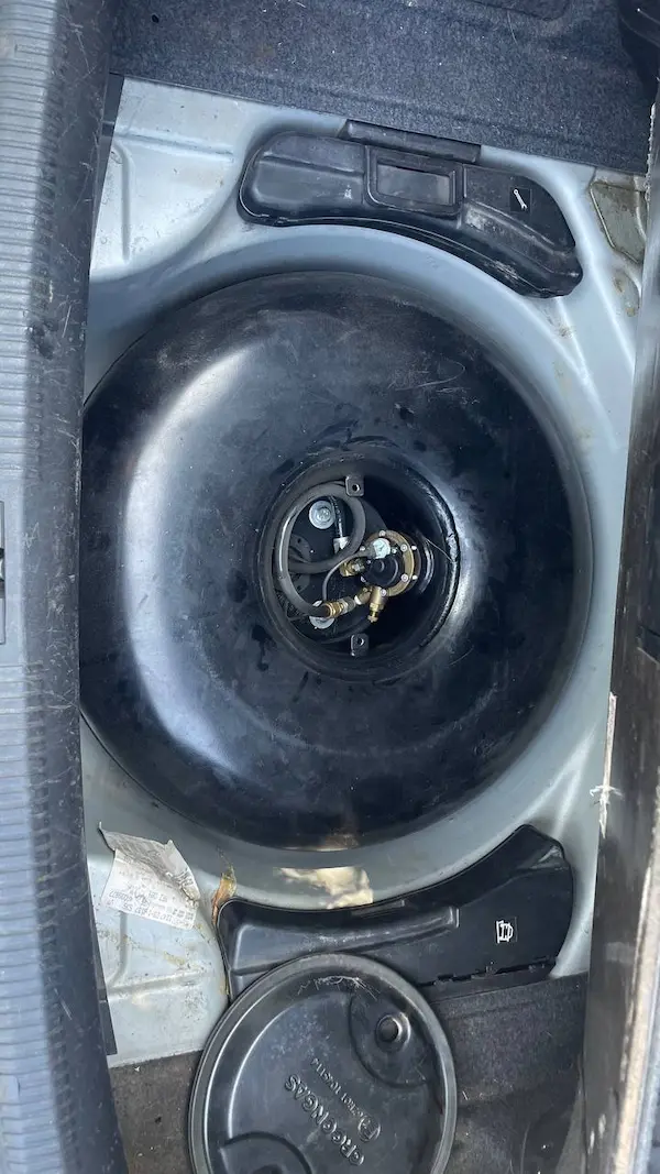 Балон ГБО під запаску AUDI A4 Запоріжжя